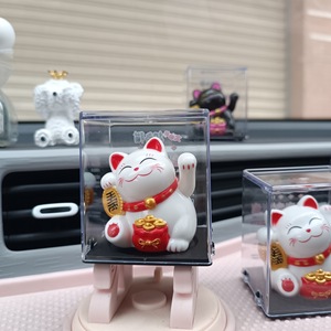 Modèle solaire, accessoires de voiture, décoration intérieure, <span class=keywords><strong>petit</strong></span> <span class=keywords><strong>chat</strong></span> de 2 pouces, ornement, <span class=keywords><strong>chat</strong></span> <span class=keywords><strong>porte</strong></span>-<span class=keywords><strong>bonheur</strong></span> <span class=keywords><strong>japonais</strong></span> qui agite la patte - Product Image 5