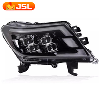 Feux de voiture pour Nissan Navara Phare Projecteur Lentille 2015-2021 NP300 Signal Dynamique Frontier Phare LED Phares Drl Auto