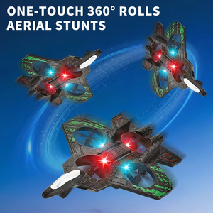 Bán buôn <span class=keywords><strong>RC</strong></span> máy bay Drone Avion de juguete LED <span class=keywords><strong>RC</strong></span> máy bay với tự động lơ lửng máy bay chiến đấu đồ chơi trẻ em món quà sinh nhật - Product Image 5