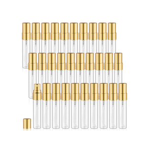 Flacon roll-on pour parfum et huile essentielle 3ml 5ml 10ml, boîte d'emballage en papier recyclable, pelliculage mat, gaufrage, doublure en éponge, soins de la peau - Product Image 1