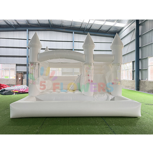 Maison <span class=keywords><strong>de</strong></span> rebond en PVC Offre Spéciale Combo avec ballons Videur gonflable avec fosse à balles et toboggan Château plein d'entrain - Product Image 1