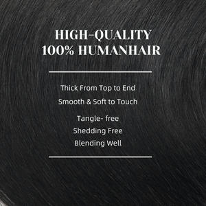 Extensiones de Cabello Remy con Clip <span class=keywords><strong>Balayage</strong></span> para Mujer, 7 Piezas/Juego, Negro Natural, <span class=keywords><strong>Castaño</strong></span>, Doble Trama a Máquina, 100g - Product Image 6