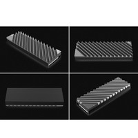 Dissipateur thermique M.2 SSD de marque originale Smart Electronics, dissipateur thermique en aluminium 2280, radiateur, coussin thermique pour PC de bureau