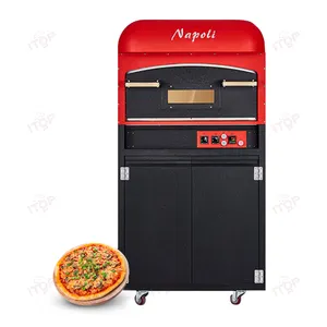 Neapolitan Oven Pizza elektrik, pembakar Pizza elektrik dengan kabinet Oem, peralatan memanggang Pizza profesional