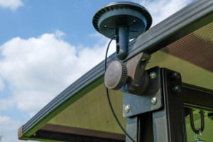 Columpios de Jardín de Aluminio de Alta Gama para Patio de Villa, con Toldo y Luces LED, Silla Columpio de <span class=keywords><strong>3</strong></span> Plazas - Product Image 3