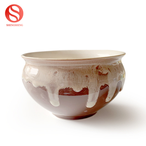 Décor à <span class=keywords><strong>la</strong></span> <span class=keywords><strong>maison</strong></span> moderne fluide glaçure en céramique mini succulente pot cactus jardinières pots de fleurs - Product Image 3