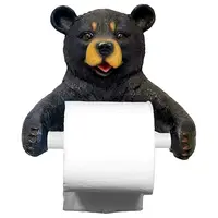 Drôle d'animal Porte-rouleau de papier toilette unique Distributeur de  papier Holder pour toilettes