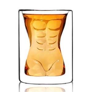 Verres à whisky à double paroi pour femme nue, verres à vin, verres à lait pour <span class=keywords><strong>homme</strong></span> musclé, tasse à café - Product Image 3