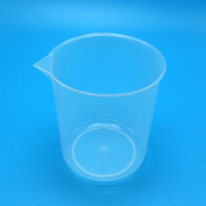 Matraccio conico personalizzabile HSCW-022 Gelsonlab in plastica da 250ml per forniture di laboratorio supportato dall'OEM - Product Image 3