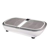 Plateforme vibrante portable avec LED et télécommande, 60 vitesses, double moteur, équipement de fitness à domicile pour petits espaces