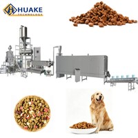 Machine à extruder les aliments pour petits chiens, machine à granulés pour aliments pour chiens, machine à fabriquer des aliments pour chiens Pedigree
