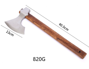 Hacha de Supervivencia Táctica para Campamento, Diseño Nuevo, para Cortar y Desgarrar en la Naturaleza - Product Image 5