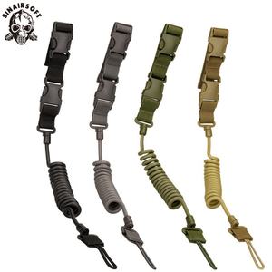 Sangle tactique de chasse anti-perte avec câble spiralé sécurisé et sangle élastique pivotante - Product Image 1