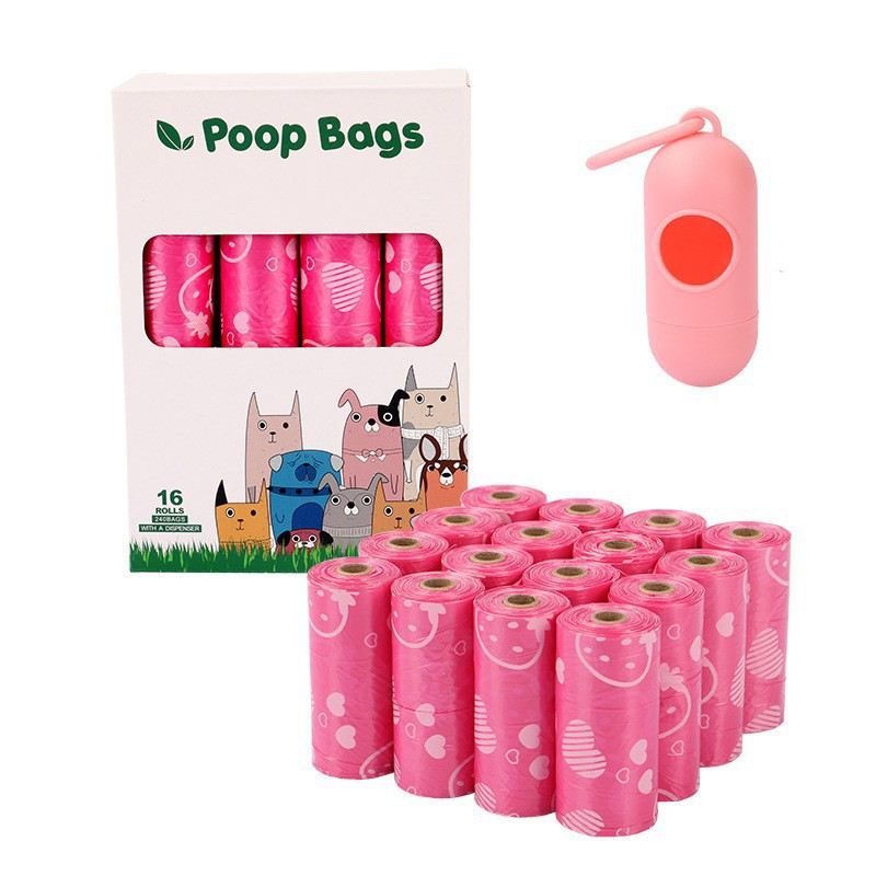 Pink 16 rolls+dispenser