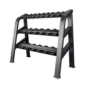 ONESTARSPORTS commercial Dumbbell Rack 3 tiers barbell rack gym fitness equipment weight plate storage rack