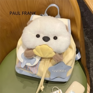 Graziosa borsa per pendolari in tela per cuccioli di grande capacità per zaini per animali domestici - Product Image 1