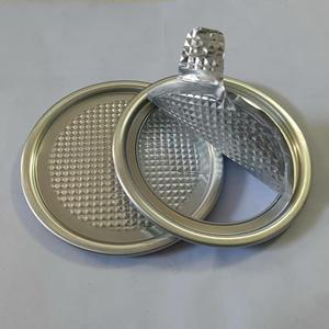 卸売 簡単剥離 フルオープン アルミ蓋 EOE # ペットボトル用ソーダ缶、プラスチック飲料缶蓋、52×73mmアルミ箔蓋 202個 - Product Image 6