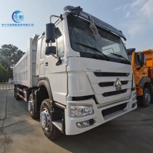 Camion <span class=keywords><strong>benne</strong></span> d'occasion robuste HOWO pour <span class=keywords><strong>garage</strong></span> et entrepôt, 371HP 375HP, 6X4 8X4, 10 roues 12 roues - Product Image 3