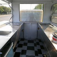 Barbecue Grill Food Truck Mobile cuisine Restaurant café Van Tricycle électrique nourriture chariot Fast Food camion à vendre