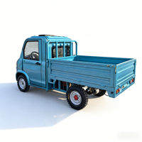 Camionnette électrique certifiée EEC à 4 roues et 2 portes, un mini-camion adapté à l'agriculture et à l'usage domestique