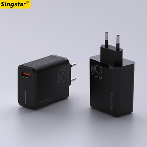 อะแดปเตอร์ชาร์จเร็ว 25W EU usb A สำหรับโทรศัพท์มือถือ รองรับการชาร์จเร็วแบบ Super Fast Charge สำหรับ <span class=keywords><strong>huawei</strong></span> Samsung oppo vivo Xiaomi <span class=keywords><strong>OnePlus</strong></span> - Product Image 3
