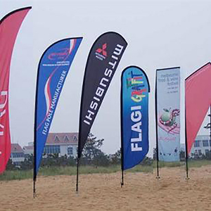 Quảng Cáo Tùy Chỉnh Hình Chữ Nhật Dao Biểu Ngữ Cờ Teardrop Bãi Biển Lông Bay Biểu Ngữ - Product Image 6