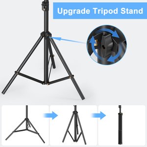 Adjustable Heavy Duty Stand Mount 1.7M 2.1M Height <strong>Tripod</strong> With Mount Adapter For Starlink MINI Stand Kit - Product Image 6