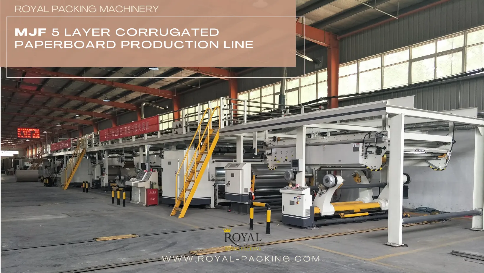 Fully automatic intelligent corrugated cardboard production line industry for Folding Cartons