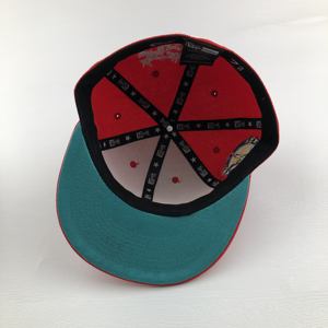 Nón kết snapback chất liệu acrylic cao cấp, thiết kế 6 mảnh, vành thẳng, thêu logo 3D tùy chỉnh, chất lượng OEM, dành cho nam giới. - Product Image 5