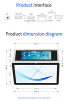 Terminal de Punto de Venta Inteligente Todo en Uno Leiling LL-055FA Premium, Pantallas Táctiles Dobles, Android 11, 32GB/4GB, Bluetooth 5.2
