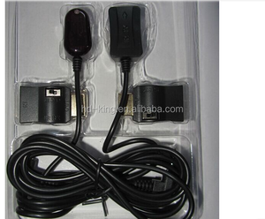 Băng tần kép 30-60KHz hồng ngoại Extender Emitter <span class=keywords><strong>Receiver</strong></span> Kit IR từ xa cho HDMI <span class=keywords><strong>Transmitter</strong></span> Cáp ẩn từ xa hệ thống nhựa - Product Image 5