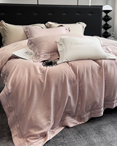 Một con hổ trong trái tim tôi mùi hoa hồng ý Thiết kế Pan nút thêu bộ đồ giường 4pcs - Product Image 4