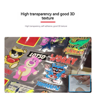 Film de transfert UV DTF AB 30*100cm pour imprimante UV DTF