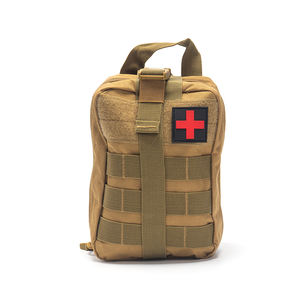 बाहरी शिविर चिकित्सा आपातकालीन अस्तित्व नायलॉन बैग पाउचसामरिक आघात व्यक्तिगत प्राथमिक चिकित्सा किट - Product Image 1