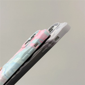 Custodia per telefono con volant opachi di lusso per <span class=keywords><strong>iphone</strong></span> 17 16 15 11 <span class=keywords><strong>Pro</strong></span> <span class=keywords><strong>Max</strong></span> 14 <span class=keywords><strong>13</strong></span> 12 <span class=keywords><strong>Pro</strong></span> <span class=keywords><strong>Max</strong></span> Cover in Silicone morbido - Product Image 6
