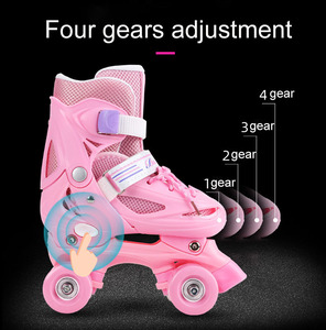 Patins à roulettes Soy Luna à 4 roues et patins à roulettes en ligne prêts à être expédiés, idéaux pour les enfants débutants - Product Image 6