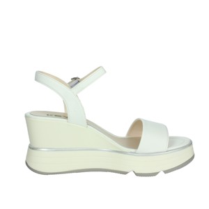 K-9653 sandali con tacco nero aperto punta altezza crescente plateau zeppe per la primavera estate attività all'aperto in gomma PU PVC soletta - Product Image 4