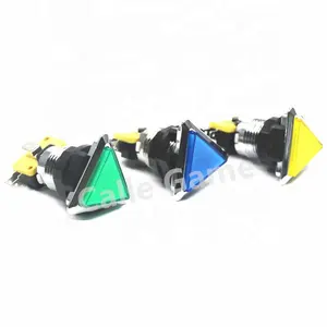 Offre Spéciale Triangle 32*32*32mm en plastique Mini LED Bouton-POUSSOIR