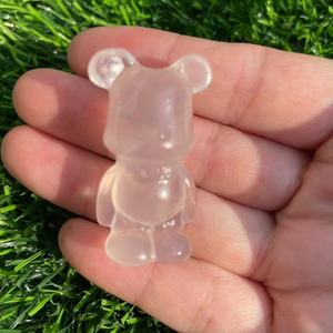 1.5 Inch <b>Cute</b> <b>Bear</b> Small Size <b>Cute</b> Crystal Gemstones Carvings Crystal Healing Stones Craft Crystal <b>Bears</b> - Product Image 3