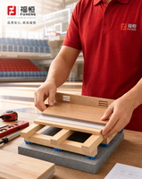 Parquet en bois dur de bouleau naturel, résistant à l'usure, pour salle de sport, studio de danse, arène, volley-ball, badminton, intérieur