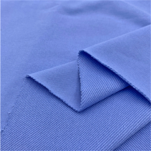 <span class=keywords><strong>Tissu</strong></span> piqué uni de haute qualité 200 GSM en coton et polyester, jersey tricoté CVC, maille <span class=keywords><strong>pour</strong></span> polos garçons et filles - Product Image 2