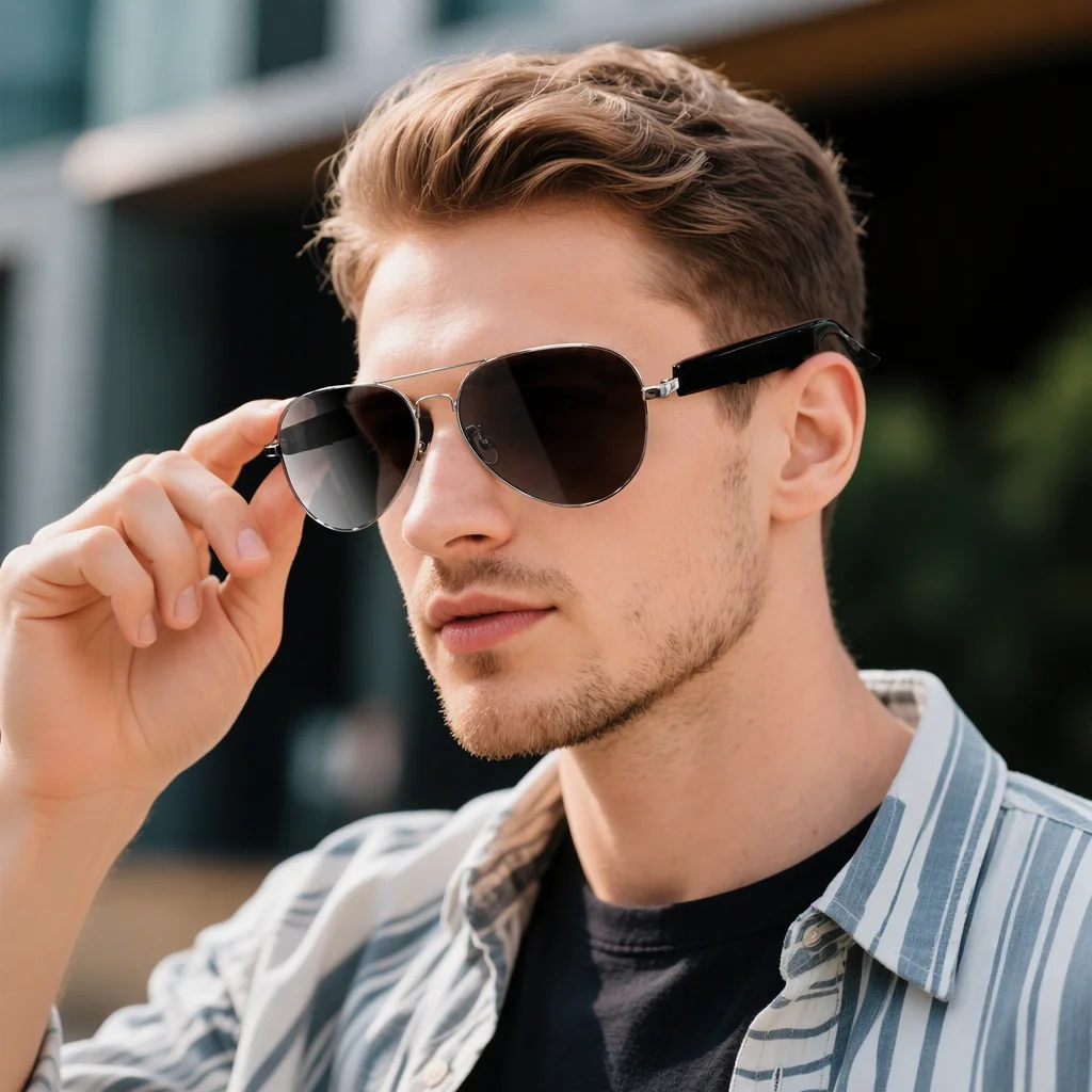 Wholesale Custom New Design F18 Pdlc Film Wireless Lunettes Intelligente Dv Smart Camera Glasses with Ai Color Changing Glass