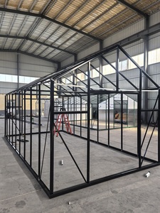 Serre <span class=keywords><strong>da</strong></span> <span class=keywords><strong>Giardino</strong></span> con Arco Gotico, Super Resistenti al Vento, in Vetro Temperato, Serre <span class=keywords><strong>da</strong></span> Esterno in Alluminio <span class=keywords><strong>per</strong></span> <span class=keywords><strong>Giardino</strong></span> e Cortile - Product Image 6