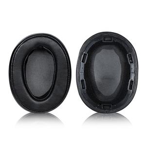 Oreillettes pour WH-H900N <span class=keywords><strong>Sony</strong></span> Compatible avec le casque MDR-100ABN <span class=keywords><strong>Sony</strong></span> Coussin coussinet de remplacement en peau d'agneau en mousse à mémoire souple - Product Image 2