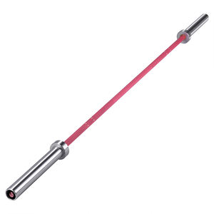 Peralatan Kebugaran CooSport Barbel Angkat Beban 2.01m <span class=keywords><strong>Bar</strong></span> Gym Barbel Wanita Olimpi <span class=keywords><strong>Bar</strong></span> pink 15kg Barbel Angkat Beban - Product Image 4