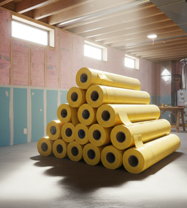 Material de barrera de vapor de calidad que protege las estructuras de los edificios, mejora la fiabilidad del aislamiento y garantiza una durabilidad interior prolongada. - Product Image 1