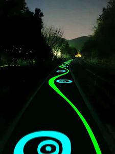 डार्क ल्यूमिनेसेंट थर्माप्लास्टिक रोड पेंट में नया आगमन चमकदार सड़क पेंट चमक - Product Image 3