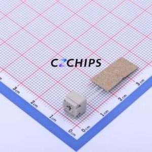 Resistencia Ajustable/Potenciómetro FT-63ETV501, Componente de Orificio Pasante (THT)-3P, Resistencia de 7x7 mm, 500 Ohm, 10%, 500 mW, 100 ppm ℃ - Product Image 1