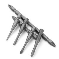 Embout de tournevis Allen magnétique industriel en acier S2 H5 à tête hexagonale, tige fine de 50 mm, phosphate de manganèse gris, résistant à la corrosion, OEM
