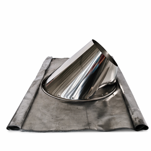 <span class=keywords><strong>Tuyau</strong></span> de cheminée double paroi en acier inoxydable OEM personnalisé à 45 degrés pour toiture, <span class=keywords><strong>125</strong></span> mm (5 po) - Product Image 5